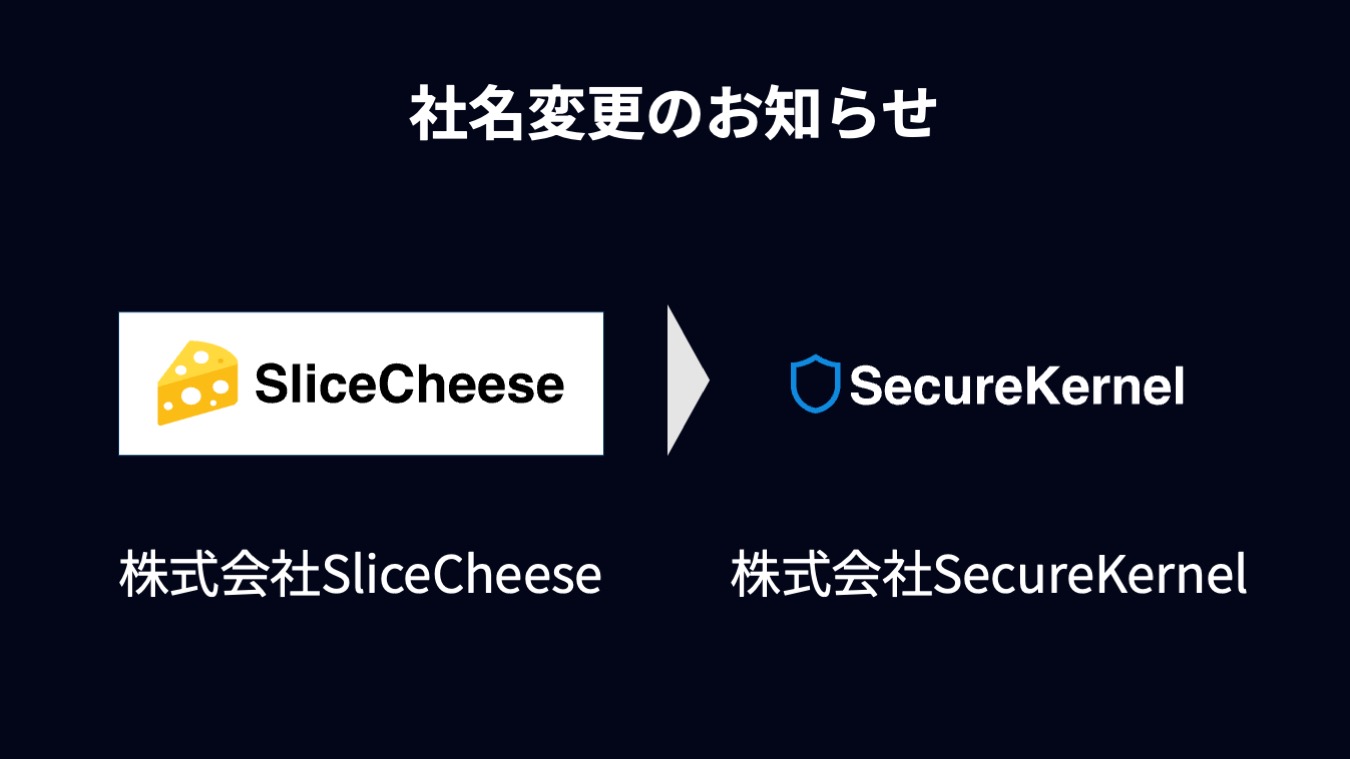 社名変更のお知らせ - SecureKernel